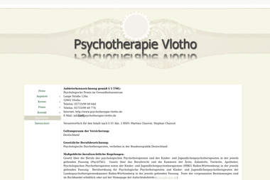 psychotherapie-vlotho.de/impressum.html - Psychotherapeut Vlotho