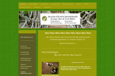 psychotherapiewesterwald.de - Psychotherapeut Montabaur