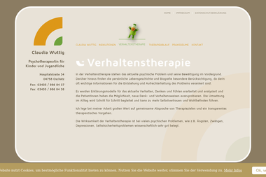 psychotherapie-wuttig.de - Psychotherapeut Oschatz