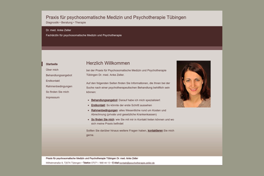 psychotherapie-zeller.de - Psychotherapeut Tübingen