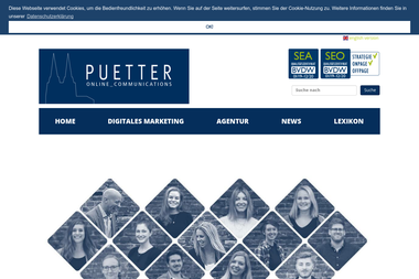 puetter-online.de - Online Marketing Manager Köln