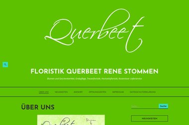 querbeet-weisweiler.de - Blumengeschäft Eschweiler