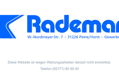 rademann.info - Autowerkstatt Peine