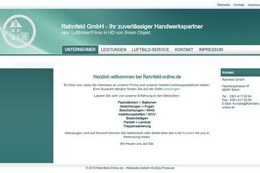 rahnfeld-online.de - Bodenleger Erfurt