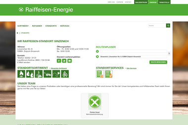 raiffeisen-energie.de/standorte/detailseite/sinzenich-223 - Brennholzhandel Zülpich