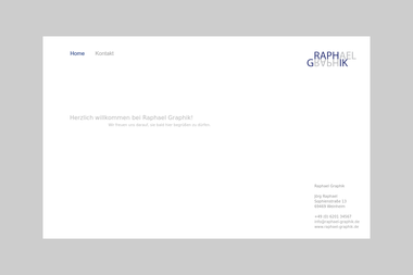 raphael-graphik.com - Grafikdesigner Weinheim