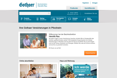 rau.gothaer.de - Versicherungsmakler Pforzheim