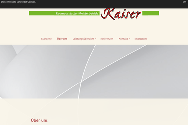 raumausstatter-kaiser.info/Ueber-uns - Bodenbeläge Lauchhammer