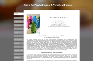 ravensburg-psychotherapie.de - Psychotherapeut Ravensburg