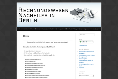 rechnungswesen-nachhilfe-berlin.de - Nachhilfelehrer Berlin