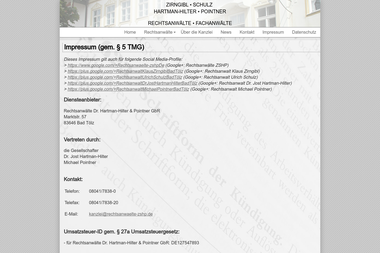 rechtsanwaelte-zshp.de/impressum.html - Anwalt Bad Tölz