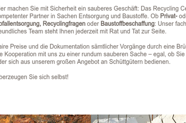 recycling-center-buende.de - Baustoffe Bünde