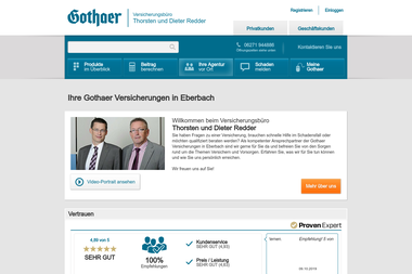 redder.gothaer.de - Versicherungsmakler Eberbach