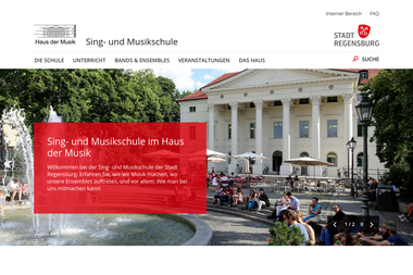 regensburg.de/singundmusikschule - Musikschule Regensburg