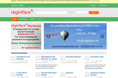 regioface.de - Online Marketing Manager Pirmasens