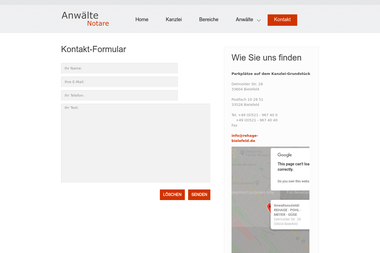 rehage-bielefeld.de/r_kontakt.html - Notar Bielefeld