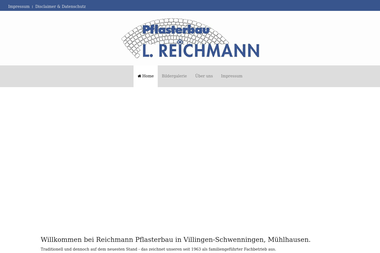 reichmann-pflasterbau.de - Pflasterer Villingen-Schwenningen