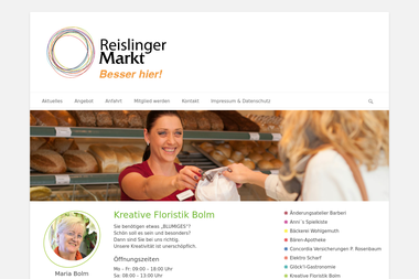 reislinger-markt.de/mitglieder/kreative-floristik-bolm - Blumengeschäft Wolfsburg