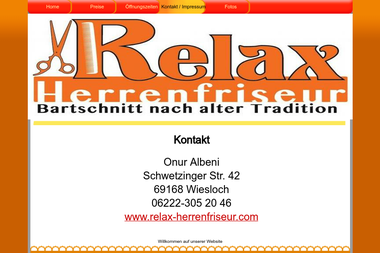 relax-herrenfriseur.de/4.html - Barbier Wiesloch