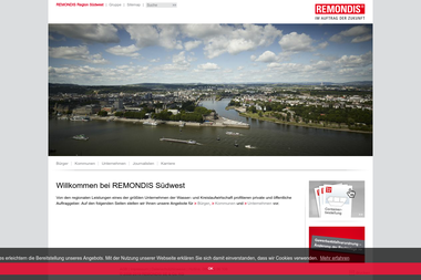 remondis-suedwest.de - Containerverleih Darmstadt
