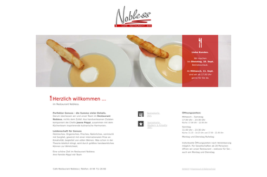 restaurant-nobless.de - Catering Services Schwandorf