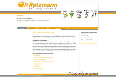 retzmann-heizungstechnik.de - Wasserinstallateur Nürtingen