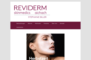 reviderm-skinmedics-aichach.de - Kosmetikerin Aichach