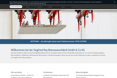 rey-betonwerk.de - Baustoffe Schorndorf