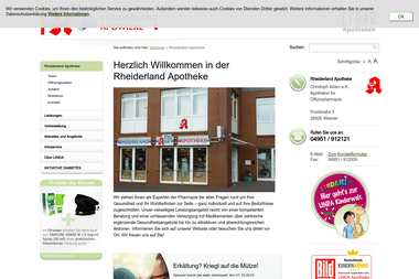 rheiderland-apotheke.de - Druckerei Weener