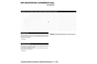 rhp-architektur.de - Architektur Schwäbisch Hall