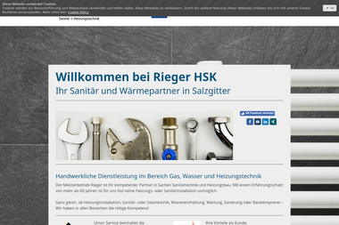 rieger-salzgitter.de - Wasserinstallateur Salzgitter