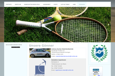 rimsinger-tennisverein.de/content/sponsoren - Malerbetrieb Breisach Am Rhein