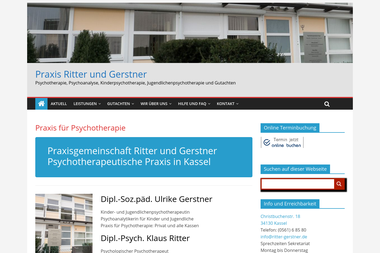 ritter-gerstner.de - Psychotherapeut Kassel