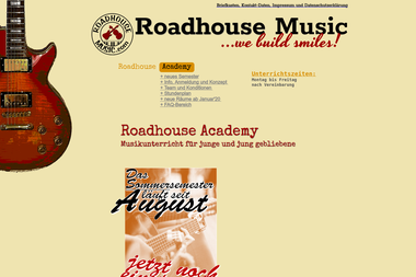 roadhouse-music.com/academy.html - Musikschule Hückelhoven