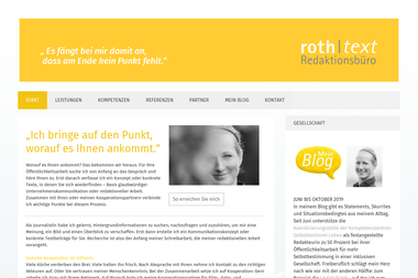 roth-text.de - PR Agentur Gladbeck