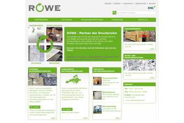 rowe-recycling.de - Containerverleih Nürnberg