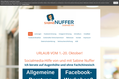 sabine-nuffer.de - Online Marketing Manager Nordhorn