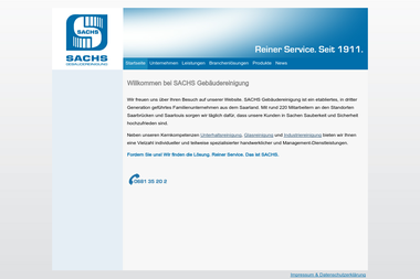 sachs-reinigung.de - Handwerker Saarlouis