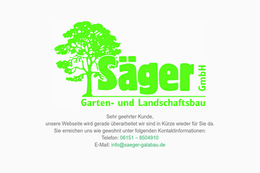 saeger-galabau.de - Gärtner Darmstadt