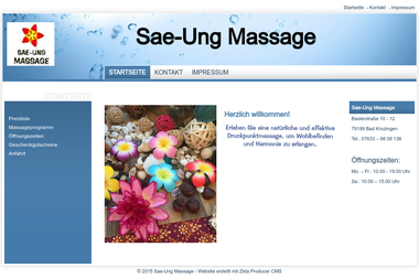sae-ung-massage.de - Masseur Bad Krozingen