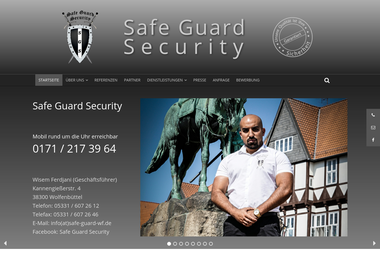 safe-guard-wf.de - Sicherheitsfirma Wolfenbüttel