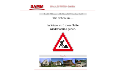 samm-bau.de - Bauleiter Geretsried