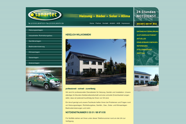 sanartec.de - Klimaanlagenbauer Oranienburg