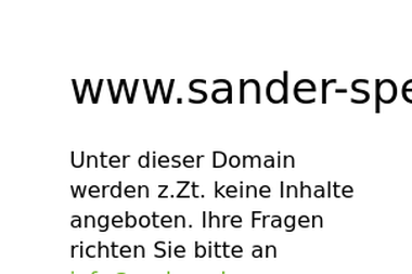 sander-spedition.de - Umzugsunternehmen Itzehoe
