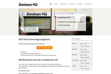 sandmann-kg.de - Finanzdienstleister Hameln