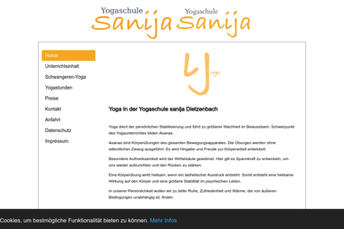 sanija-yoga.de - Yoga Studio Dietzenbach
