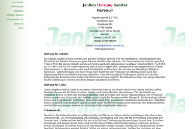 sanitaer-janssen.de/html/kontakt.html - Wasserinstallateur Krefeld