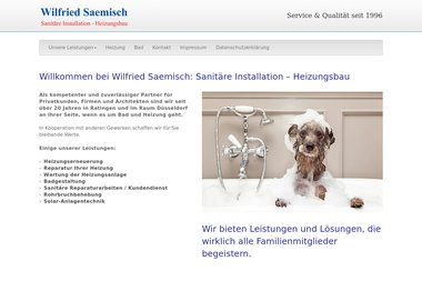 sanitaer-saemisch.de - Wasserinstallateur Ratingen