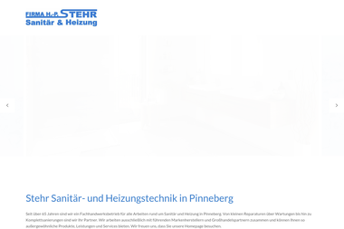 sanitaertechnik-stehr.de - Wasserinstallateur Pinneberg