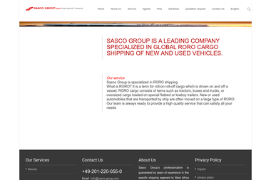sasco-group.com - LKW Fahrer International Essen